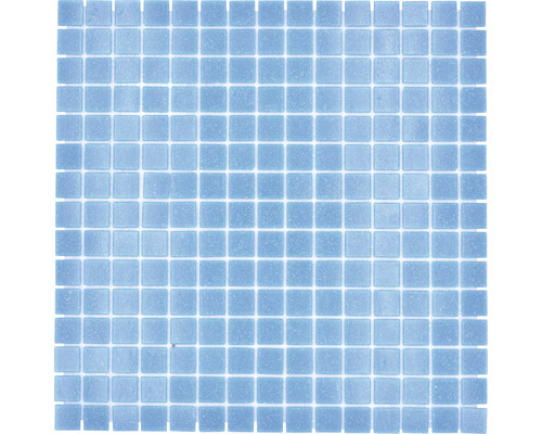 Glasmosaik GM A 31P für Poolbau blau 32,7x30,5 cm