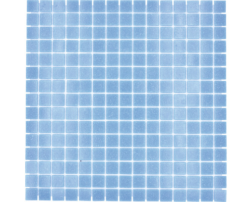 Mosaïque en verre GM A 31P pour la construction de piscines, bleu 32,7x30,5 cm