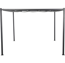 Tonnelle avec toit en tissu pour le jardin