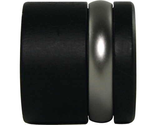 Embout pour Love Autrement Black Line noir Ø 28 mm 2 pces Embout de tringle à rideaux