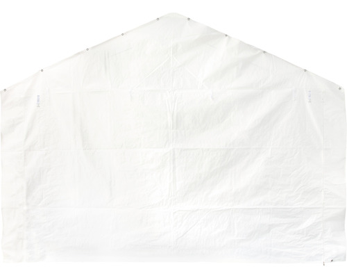 Weisse Zeltplane mit Ösen