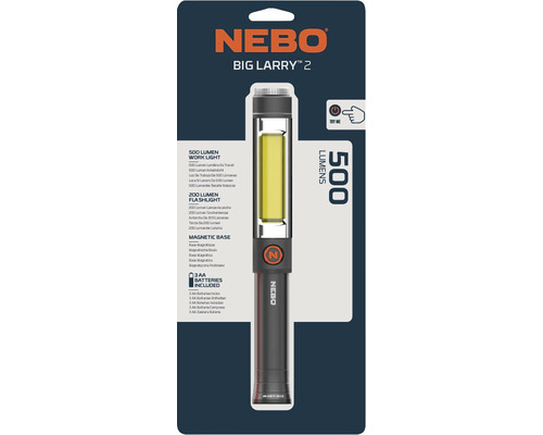 NEBO Big Larry 2 Arbeitsleuchte mit 500 Lumen und magnetischer Basis