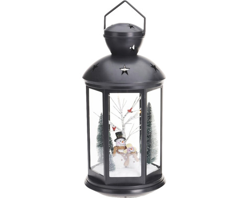 Lanterne Noël intérieur Lafiora Lanterne avec bonhomme de neige h 43 cm couleur d'éclairage blanc chaud Lanterne Noël intérieur Lafiora Lanterne avec bonhomme de neige h 43 cm couleur d'éclairage blanc chaud