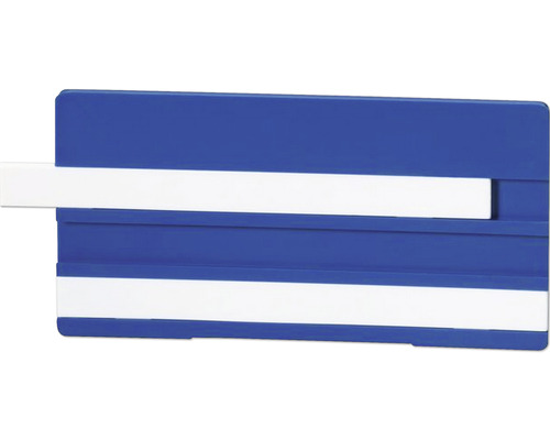Étiquette de marquage Simplex 100 x 50 mm pour écrire avec deux lignes blanc F55103 Porte-étiquette pour rayonnage