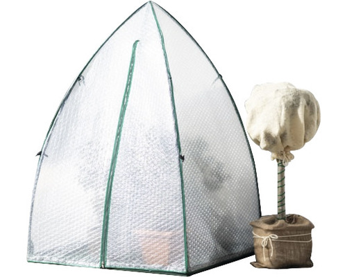 Housse de protection pour plantes et plante emballée pour se protéger du froid