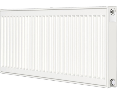 Radiateur à robinetterie ROTHEIGNER type eke (21) - double couche avec un convecteur 6 connexions en bas ou latérales 400 x 500 mm