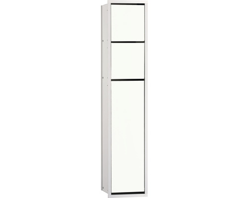 WC-Modul emco asis 150 Unterputz 809 mm optiwhite/aluminium 975027450