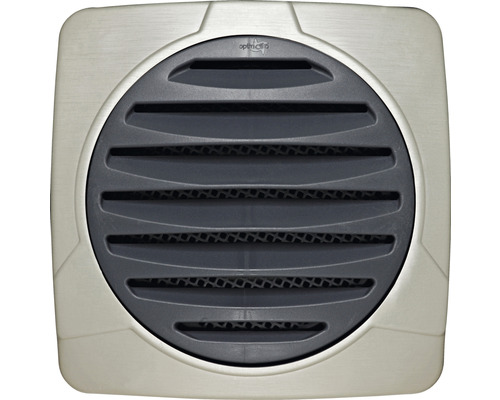 Quadratische Lüftungsabdeckung mit runder Öffnung