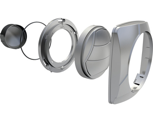 Explosionsdarstellung eines Lüftungsventils