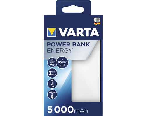 Varta Powerbank Energy 5000 mAh Verpackung
