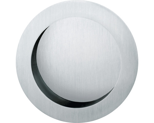FSB Poignée cuvette encastrée pour porte coulissante 42 4252 ronde acier inoxydable fin mat FSB Poignée cuvette encastrée pour porte coulissante 42 4252 ronde acier inoxydable fin mat