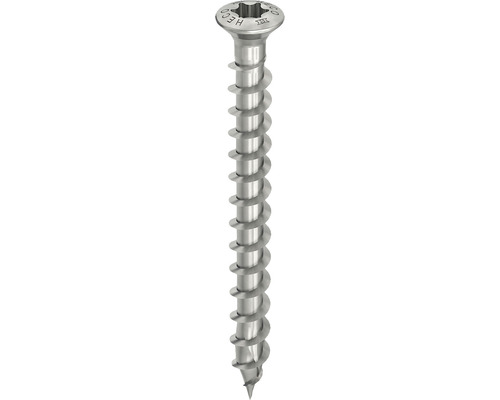 HECO-TOPIX-plus Fassadenschraube Linsensenkkopf TX Vollgewinde 4,5x60 mm Edelstahl A2 200 Stück