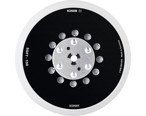 Feuille abrasive disque perforations multiples Bosch, Ø 150 mm, 8 trous