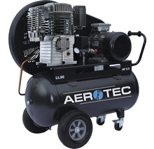 Compresseur d''air Aerotec 90 litres avec roues