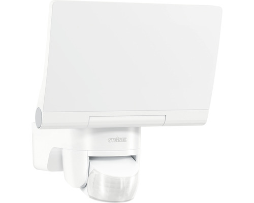 Projecteur à capteur LED Steinel 13,7W 1550 lm 3000 K blanc chaud hxLxl 218x161x180 mm pouvant être commandée via l'appli Bluetooth XLED Home 2 SC blanc