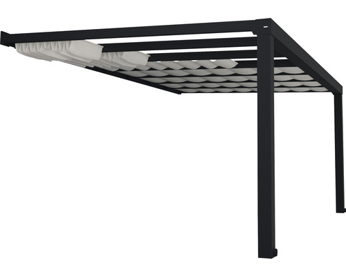 Pergola mit Stoffdach für den Garten
