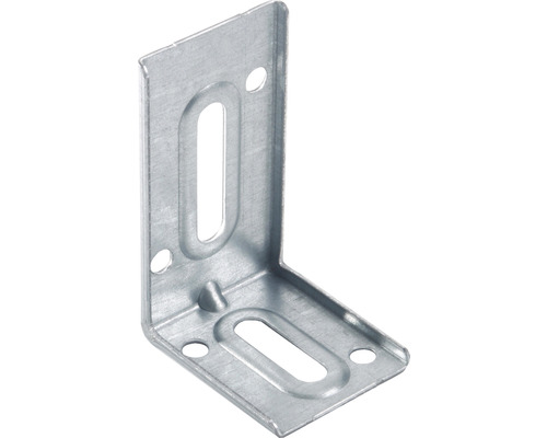Raccord d'angle pour profilé Knauf UA 50 mm paquet = 4 pces Connecteur d''angle en métal avec trous et fentes