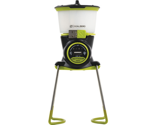 Lanterne de camping Lighthouse Mini Core Goal Zero 210 lm avec champ solaire intégré
