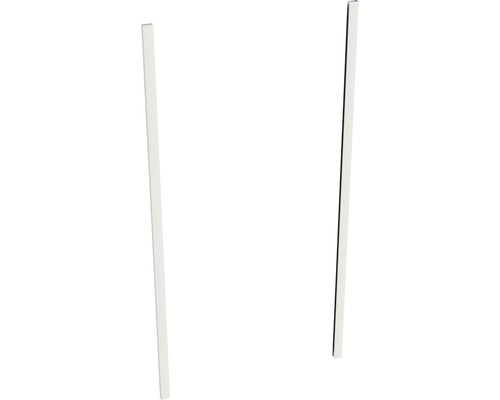 Deux chambranles de porte blancs