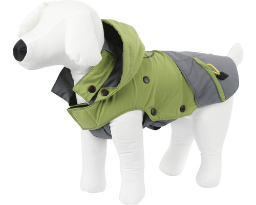 Manteau pour chien Outdoor Vancouver taille L 45 cm vert-gris-0