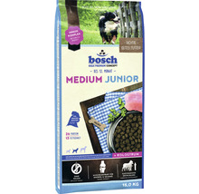 Bosch Medium Junior Trockenfutter für Hunde bis 12 Monate in 15 Kilogramm Packung