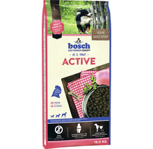 Aliments secs pour chiens Bosch Active à partir du 12e mois, paquet de 15 kilogrammes