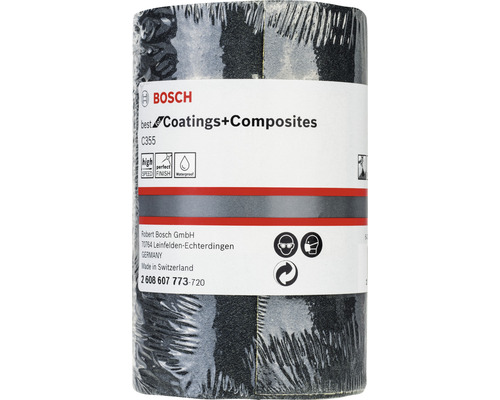 Rouleau de papier abrasif Bosch pour peintures et matériaux composites