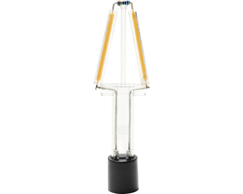 Ampoule de rechange LED blister transparent Konstsmide couleur d'éclairage ambre