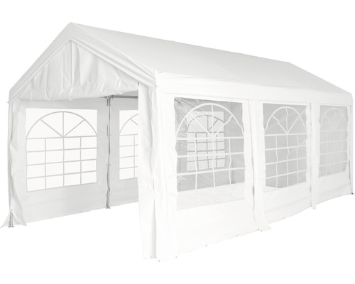 Tente de réception professionnelle bellavista - Home & Garden 300 x 600 cm PVC blanc