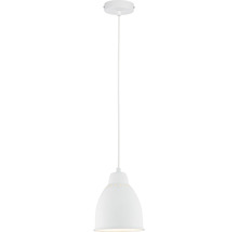 Lampe suspendue blanche avec abat-jour pour l''intérieur