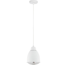 Suspension blanche avec abat-jour