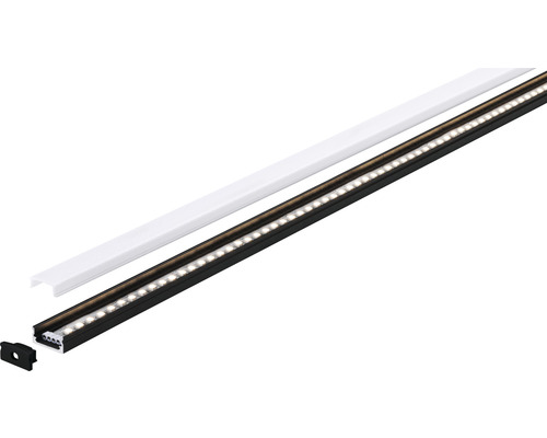LED-Leuchte mit Abdeckung und Montageclip