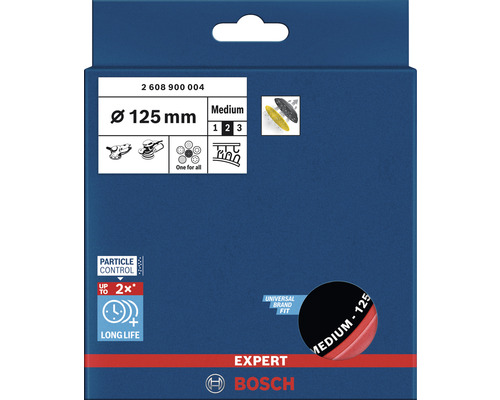 Bosch Schleifpapier, Durchmesser 125 mm, Körnung mittel