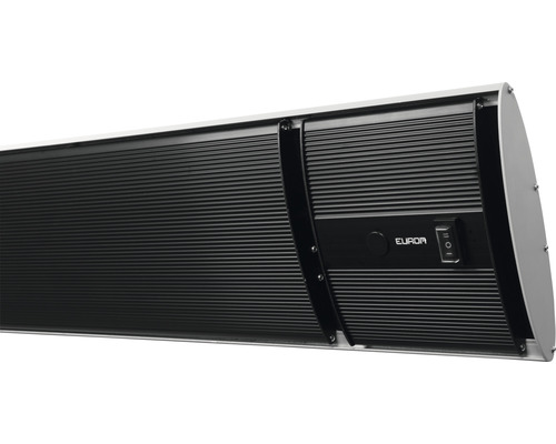 Vue détaillée du radiateur de terrasse Eurom