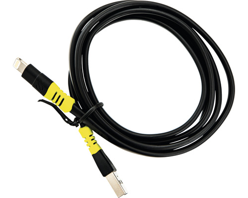 Câble de raccordement Goal Zero câble USB vers Lightning noir et jaune 99 cm-0