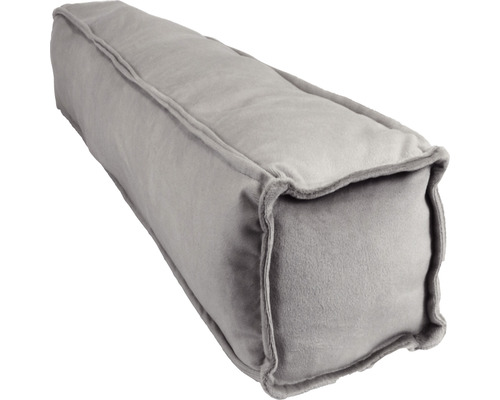 Coussin bas de porte Loa gris 95 cm de largeur 12 cm HORNBACH