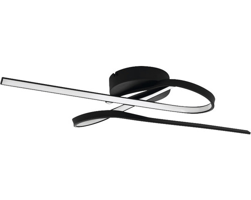 Moderne LED Deckenleuchte in geschwungenem Design für Innenräume