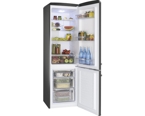 Réfrigérateur-congélateur Amica KGCR 387 100 MS 55 x 181 x 61,5 cm réfrigérateur 181 l congélateur 63 l-0