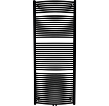 Rotheigner Badheizkörper SWING-M 1810 x 595 mm schwarz matt Anschluss Mittig unten