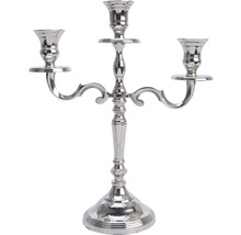 Chandelier en métal à trois branches