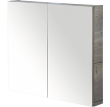Armoire de toilette Sanox 70 x 13 x 65 cm tabacco 2 portes