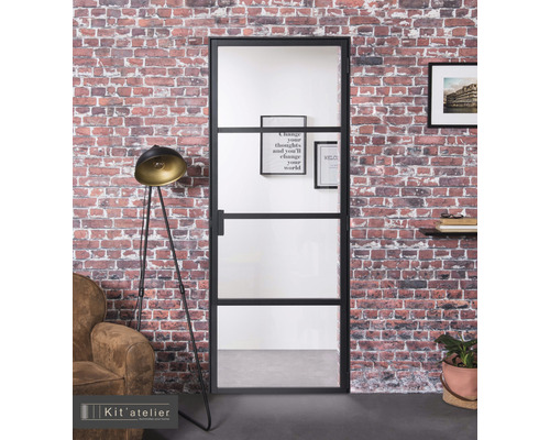 Porte loft 88x200,5 cm tirant gauche (dimensions de la porte 83x197,2 cm)