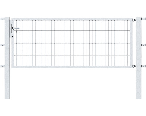 Einzeltor ALBERTS Flexo 200 x 80 cm 6/5/6 Rahmen 40x40 inkl. Pfosten 8 x 8 cm feuerverzinkt