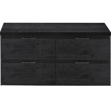 Waschtischunterschrank mit vier Schubladen und Griffen