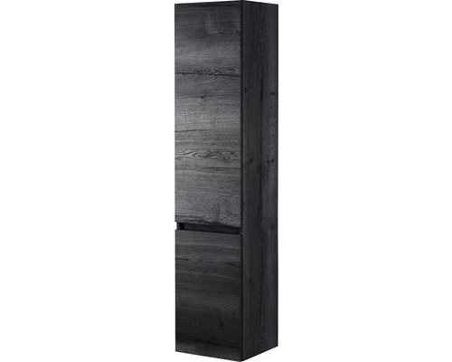 Hochschrank mit Schublade in Holzoptik