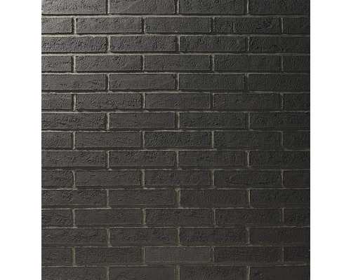 Pierre de parement Rebel of Style UltraFlex Brick noir WF 5 x 21 cm