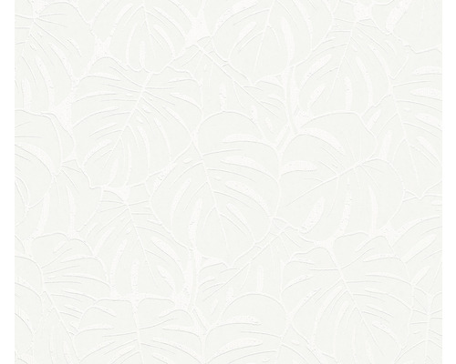 Papier peint intissé 5723 Patent Decor Green Label Floral blanc Papier peint avec motif de plantes