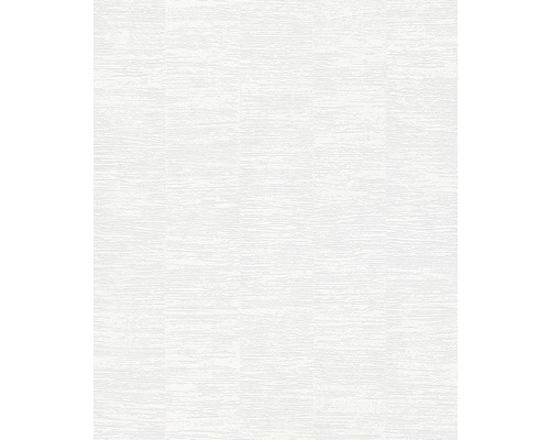 Vliestapete 9379 Patent Decor Struktur weiß Nahaufnahme einer weißen Tapete mit Holzmaserung