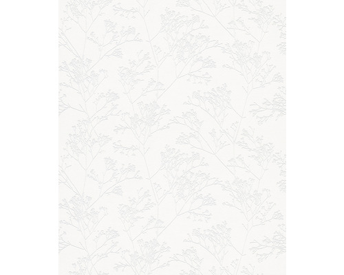 Papier peint intissé 9478 Patent Decor Floral blanc Papier peint avec motif de branches
