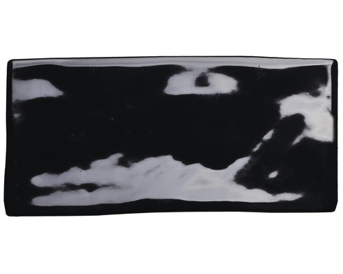 Carrelage noir brillant